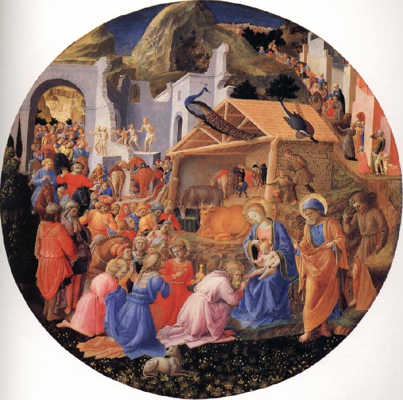 Fra Filippo Lippi The Adoration of the Magi oil painting image